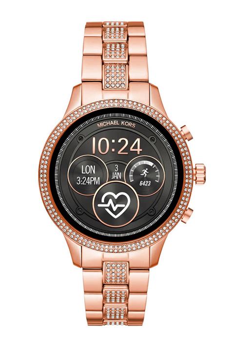 michael kors gen 4 smartwatch features|mk smart watch touchscreen women.